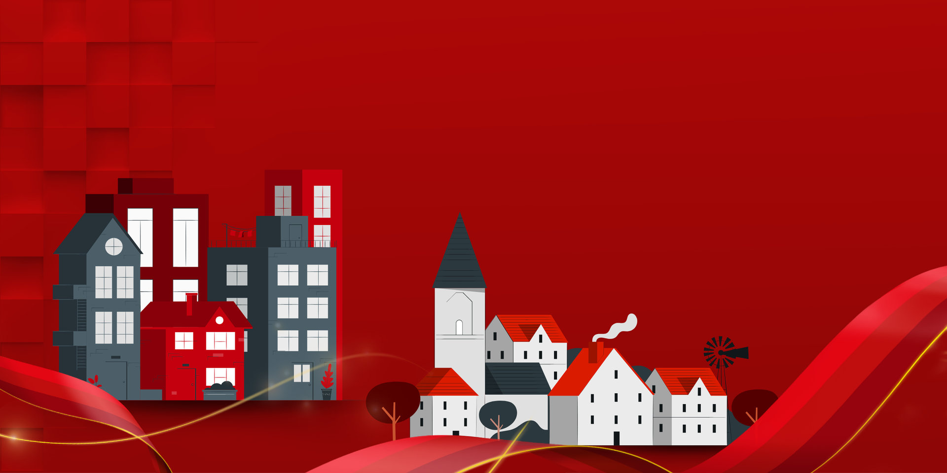 Grafik zur Geschichte: 100 Jahre Eigenheim