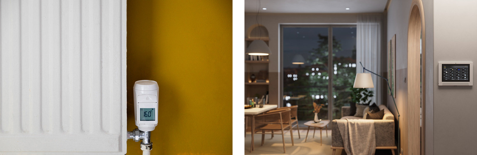 Auf dem Weg zum "Smart Home": Auch ein smartes Thermostat spart Energiekosten.