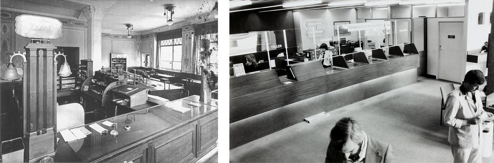 Banken in Leipzig und Melbourne