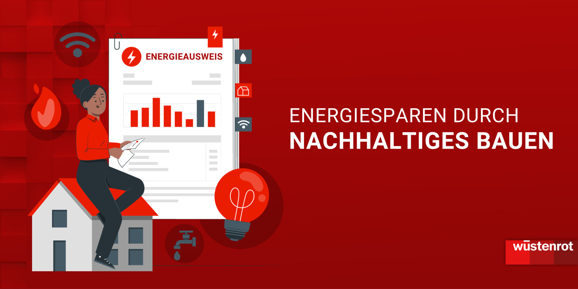 Energie-Effizienz durch Dämmung von Dach, Außenwänden und Fenstern