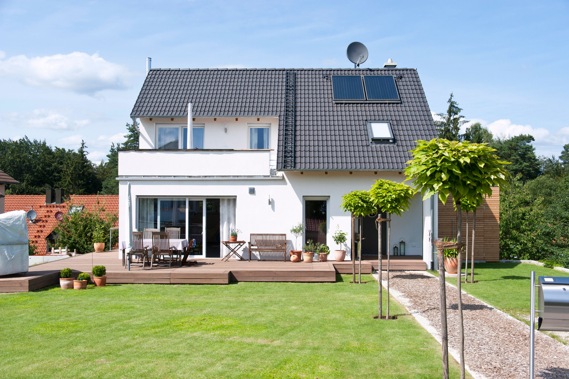 Einfamilienhaus mit Garten