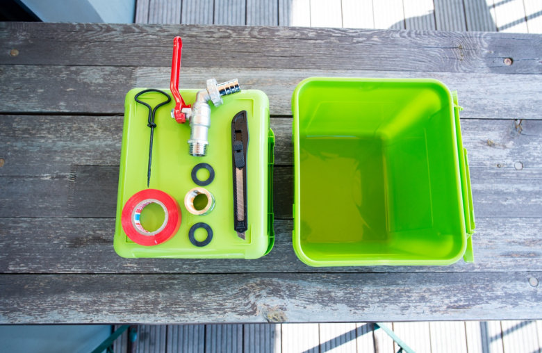 Das braucht's für einen Bokashi-Eimer © Jann Venherm