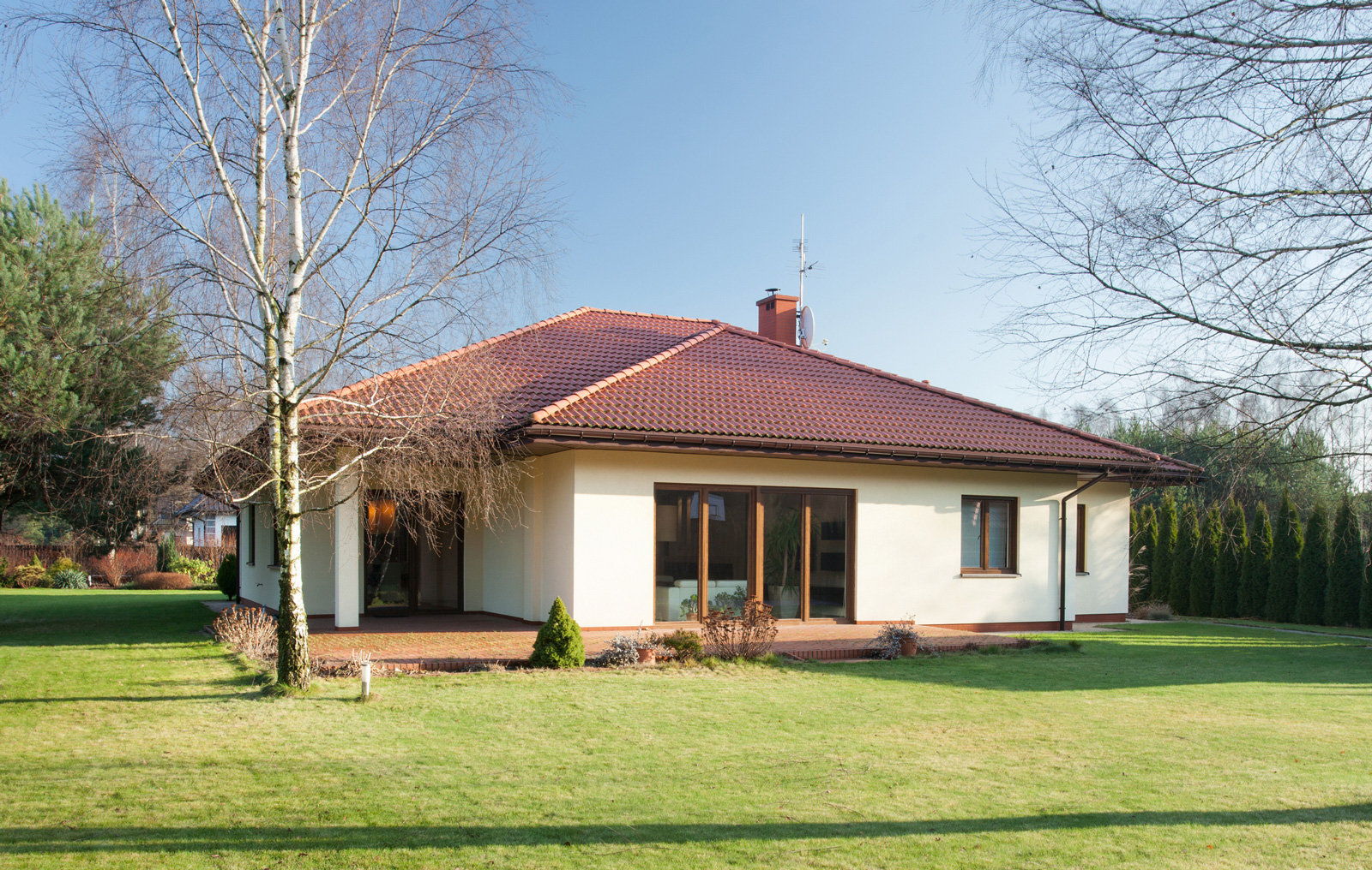 Bungalow Haus mit Garten