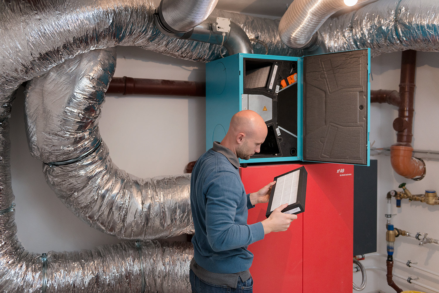 Die Heizung spielte eine wesentliche Rolle (@Marcel Köhler / Wüstenrot)