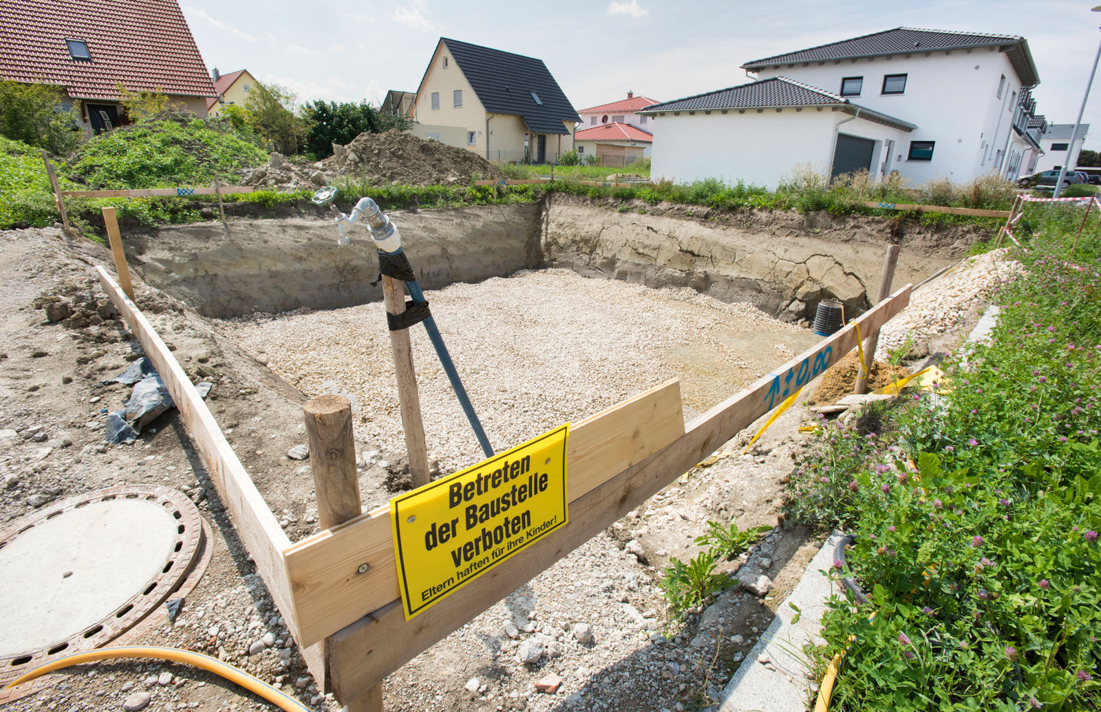 Ein Baugrundstück kann Tücken haben.