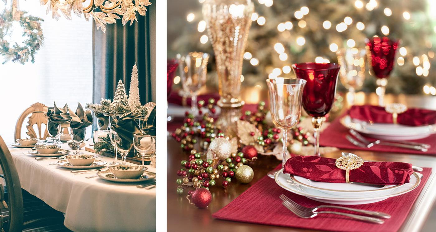 Es darf glitzern: glamouröse Festtagsdeko