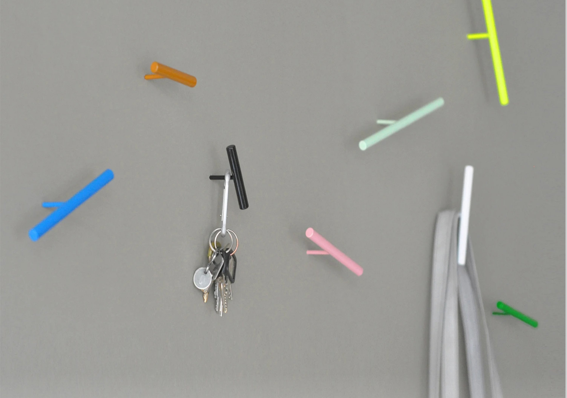 Schlüssel an einem Schlüsselhaken