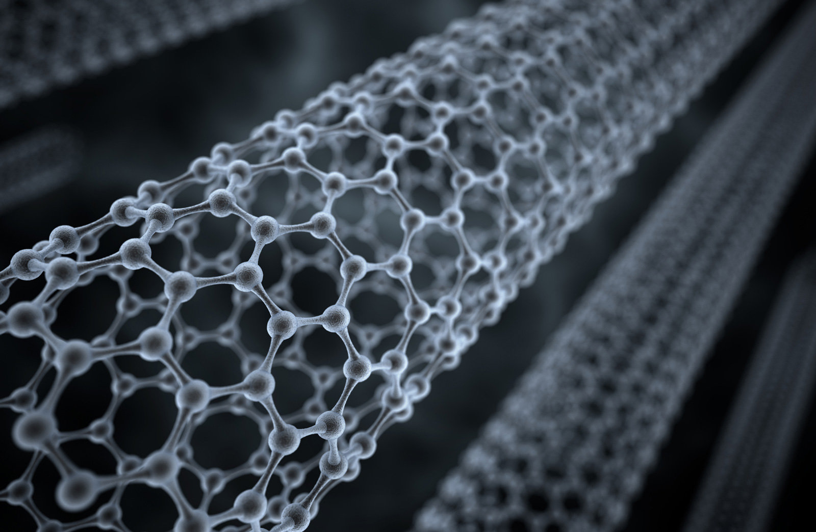Geflecht aus Graphen-Flocken