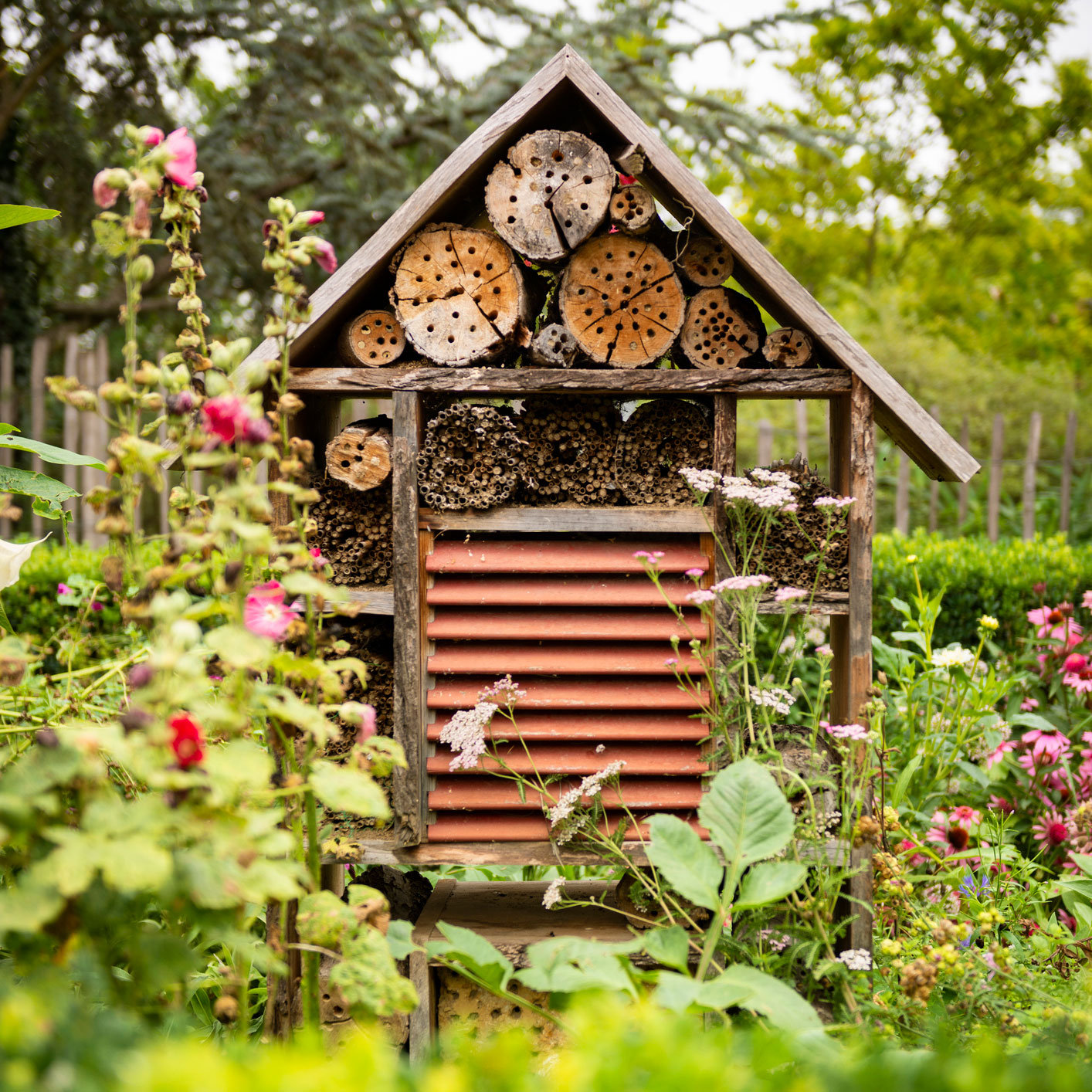 Kann man auch selber bauen: Insektenhotels