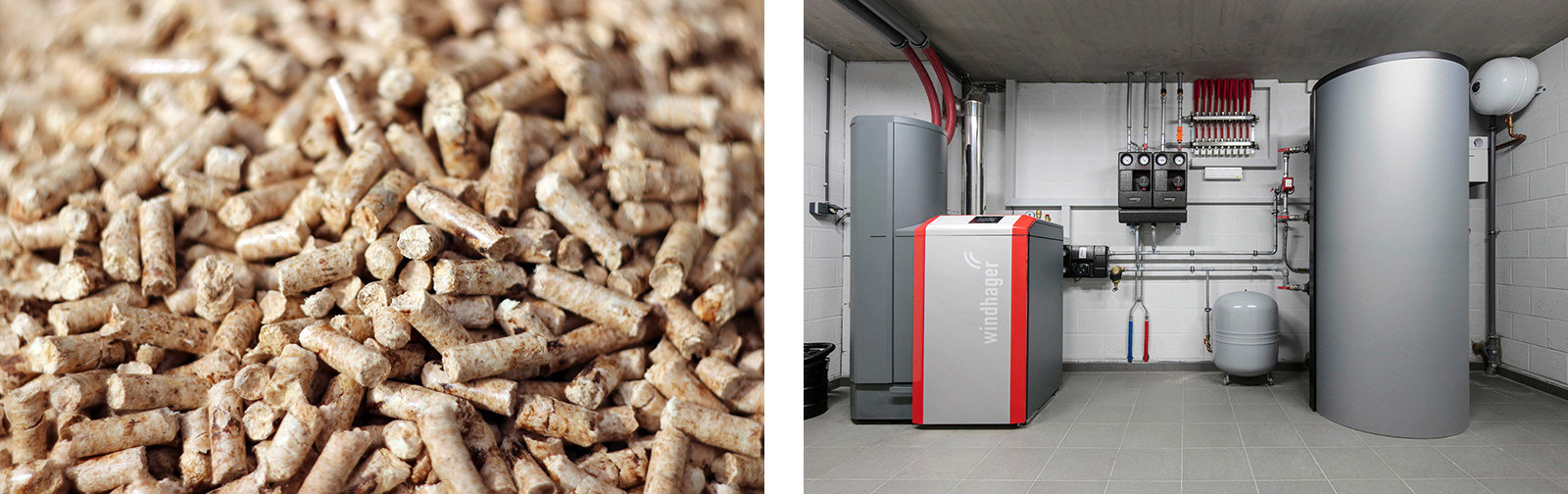 Nachwachsende Energiequelle Holz: Pellets und  Pelletkessel "BioWIN2touch"