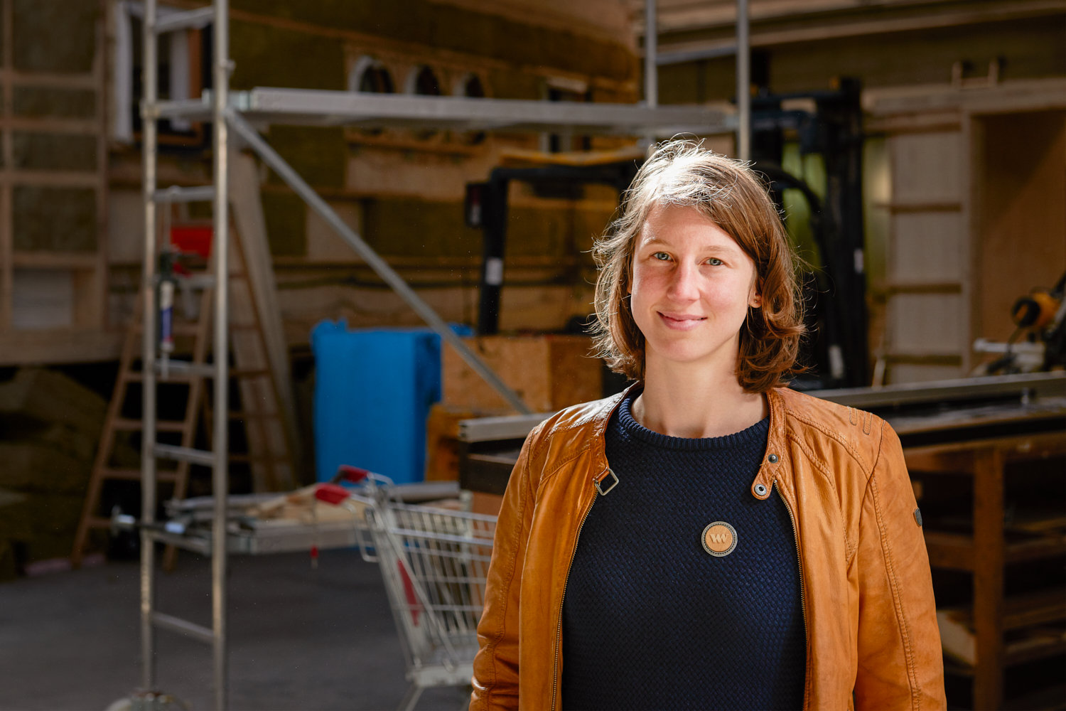 Neues Zuhause: Ende 2018 ist die 28-jährige Theresa Steininger nach Gutenstein gezogen. © Wüstenrot/marcelkoehler.com