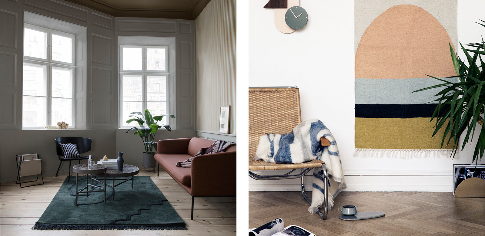 Wohninspirationen von CONNOX, links vom Label FERM