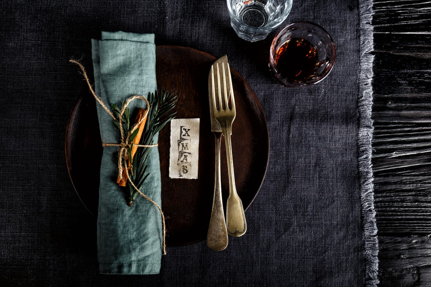 Stilvolles Tischgedeck 