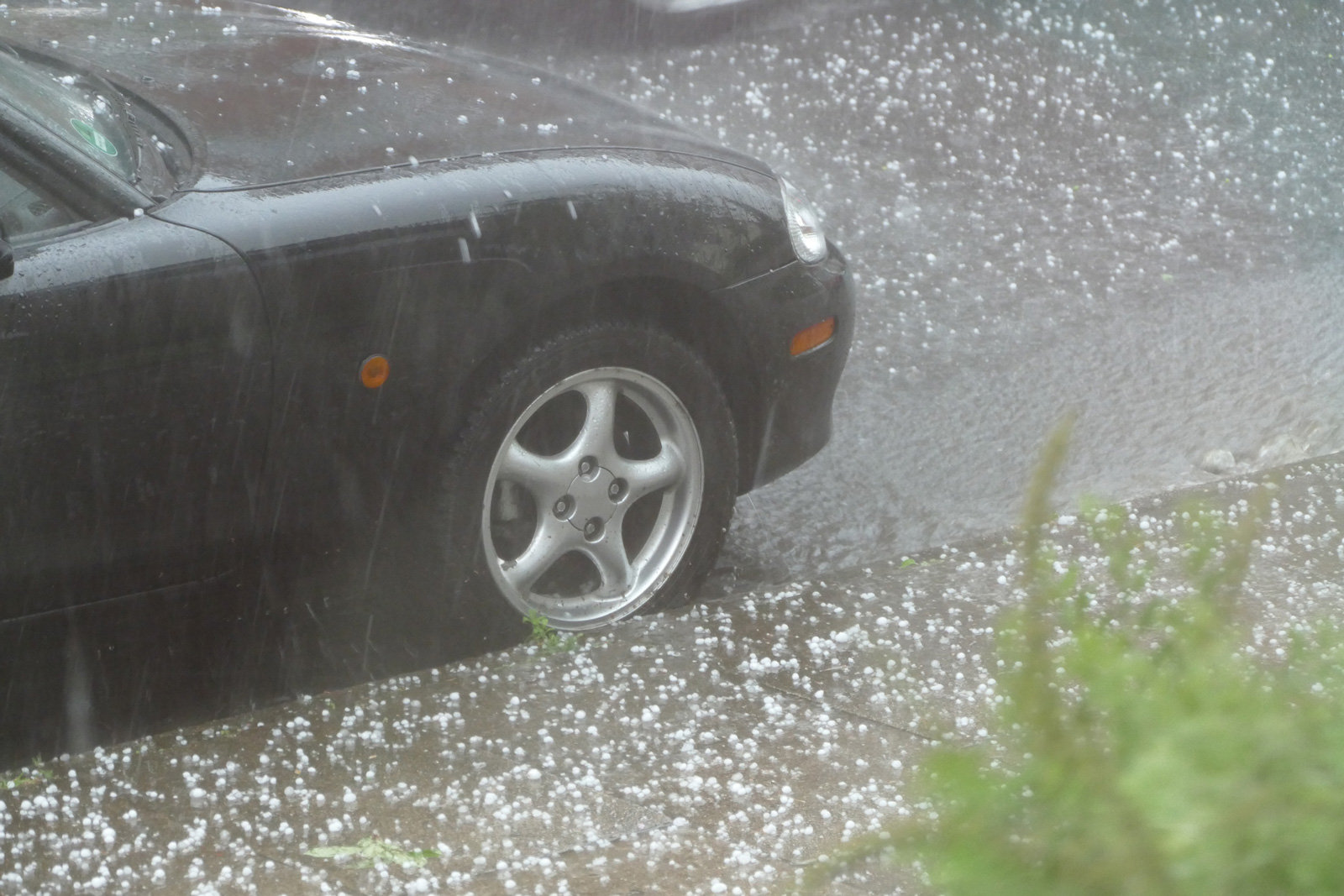 Unwetter mit Hagel