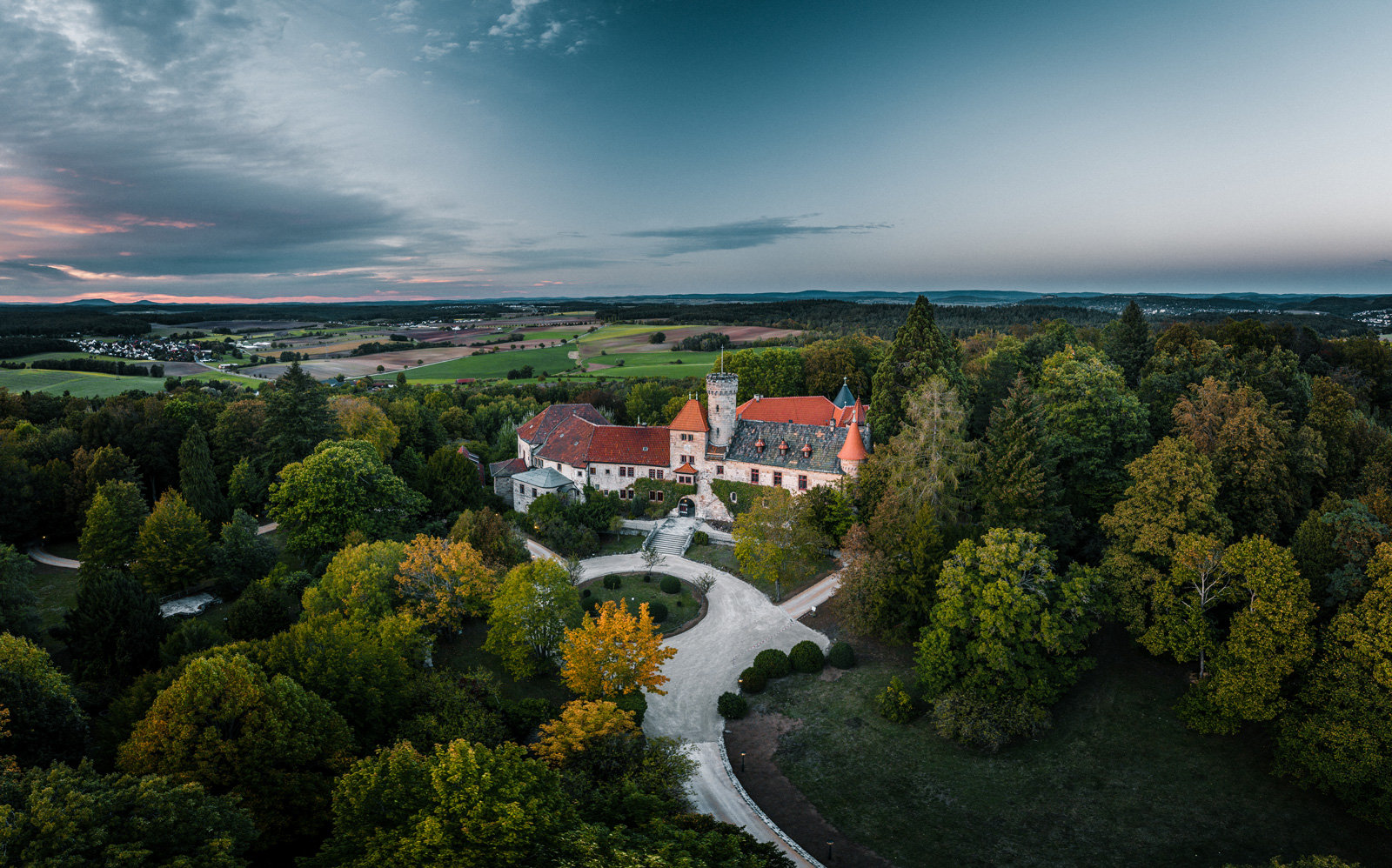 Schloss Hohenstein nahe Coburg (Bayern)