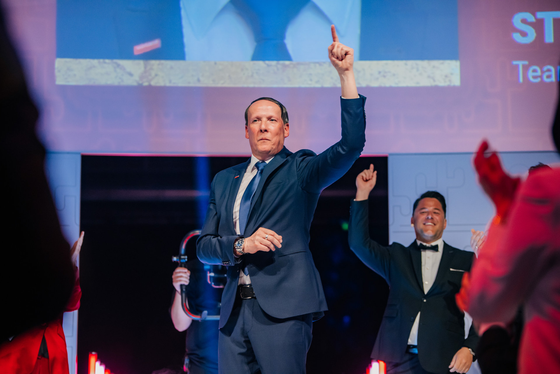 Rudolf Steiner auf der Bühne 