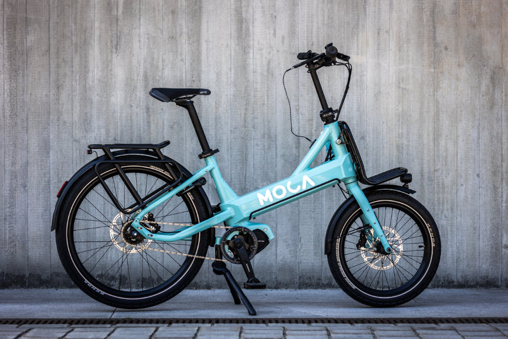 Das Moca E-Bike in der Seitenansicht