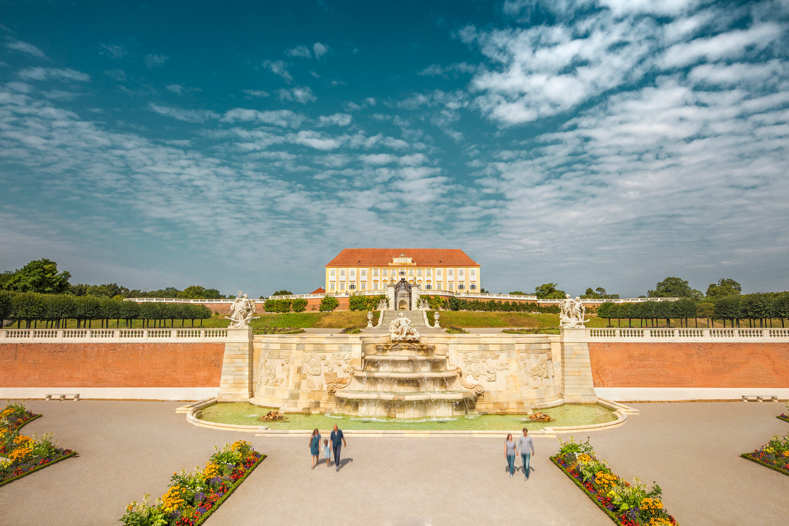 Schloss Hof in Marchfeld mit Barockgarten