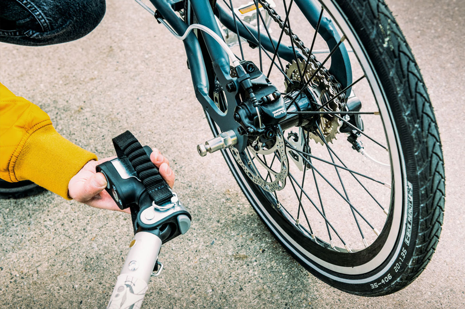 Anhänger lassen sich im Handumdrehen an- und abhängen.