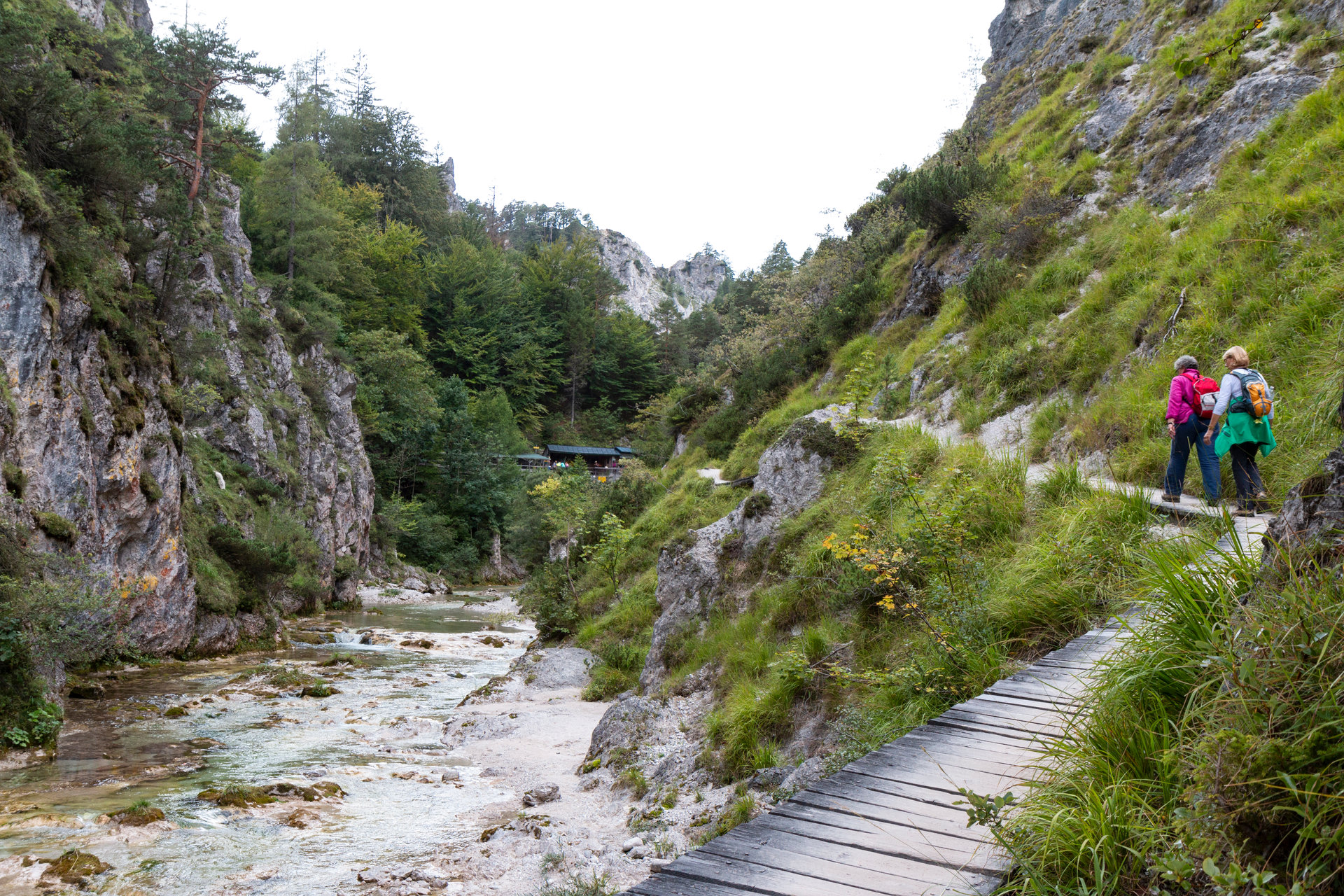 Wie eine lange Schlucht ziehen sich die Ötschergräben zu Füßen des Ötschers