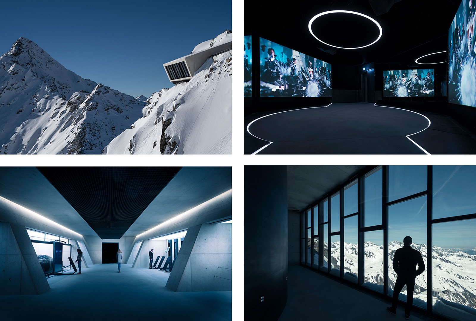 James Bond-Feeling im im Inneren des Gaislachkogls in Sölden