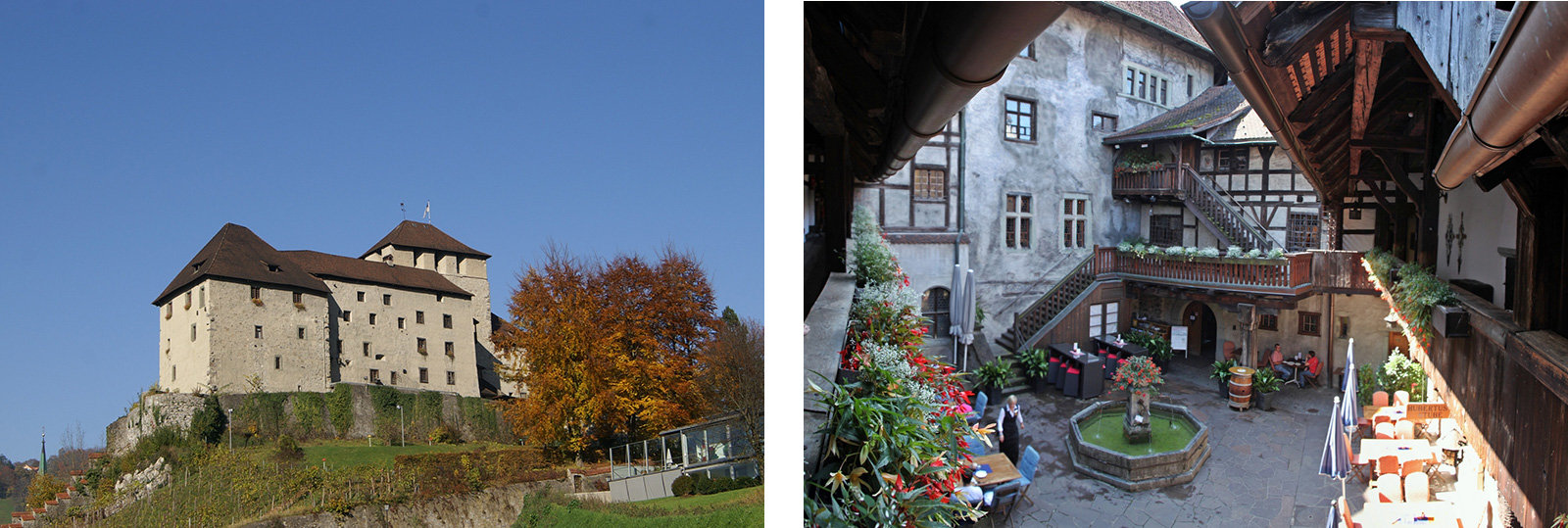 Die Schattenburg ist seit 1917 ein Museum.