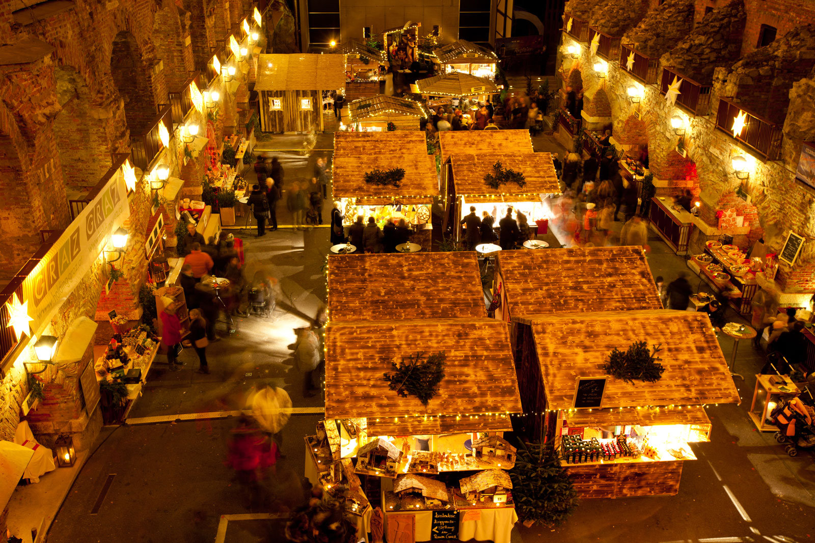 Weihnachtsmarkt am Grazer Schloßberg 