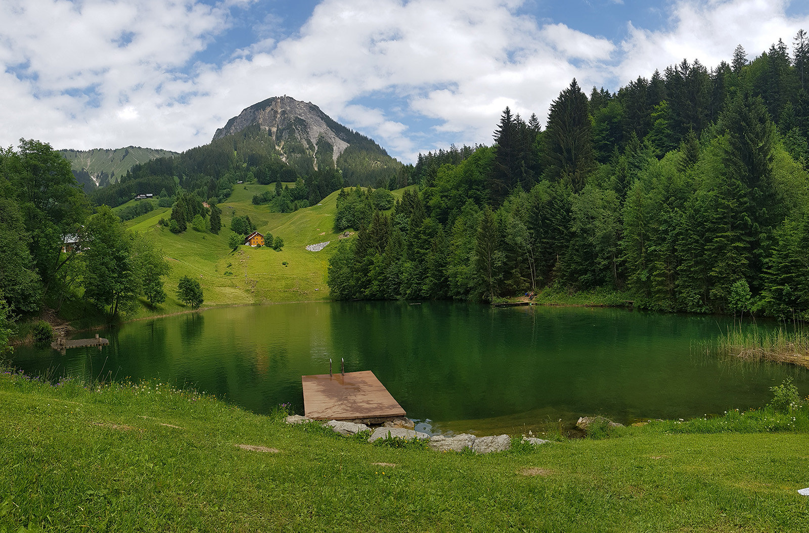 Der idyllische Seewaldsee ist nur zu Fuß oder mit dem Fahrrad zu erreichen.