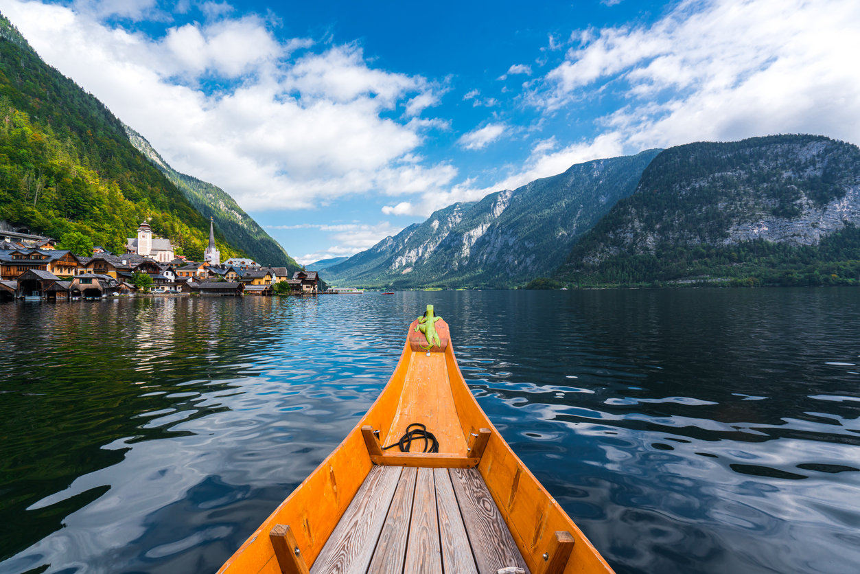 Bootfahren auf dem Hallstädtersee ist ein besonderes Erlebnis