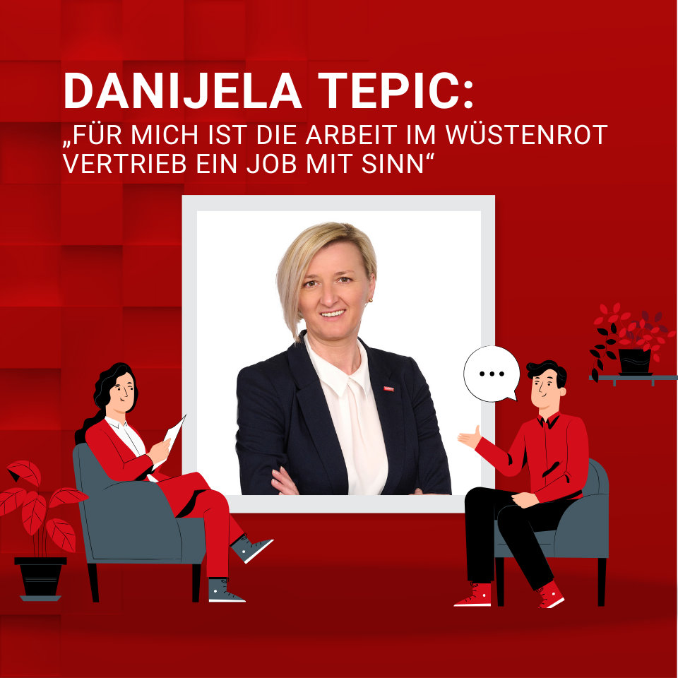 Danijela Tepic, Privatkundenberaterin der Wüstenrot Gruppe