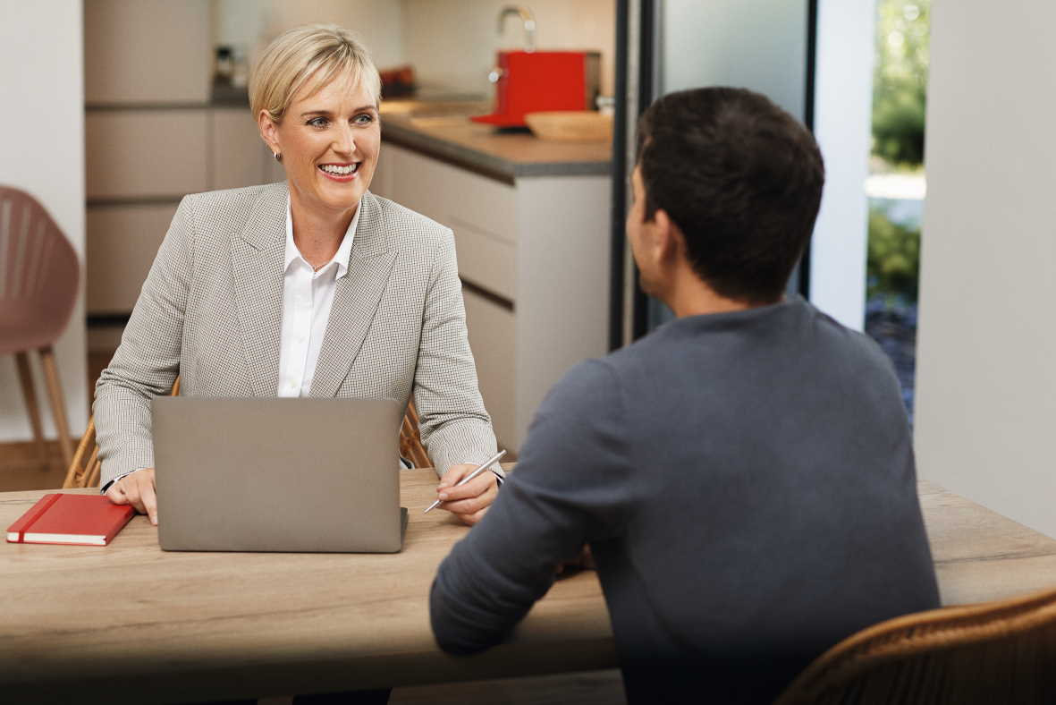 Hat mit dem Papa schon Wüstenrot Luft geschnuppert: Manuela Sickl.