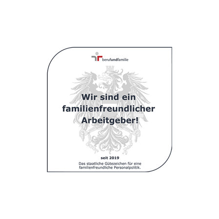 Gütesiegel für Familenfreundlichen Arbeitgeber