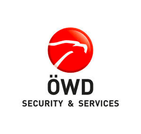 ÖWD Österreichischer Wachdienst Logo - Partner von Wüstenrot