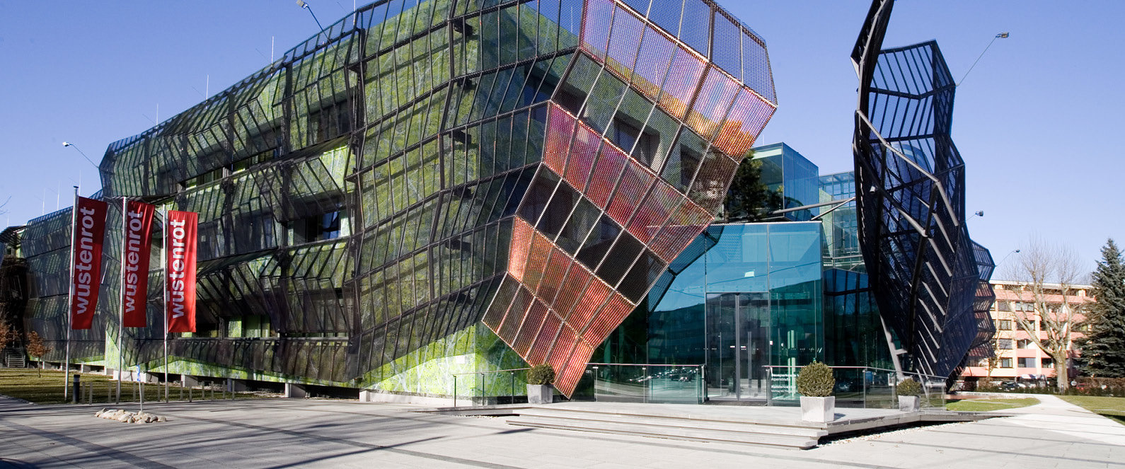 Wüstenrot Zentrale in Salzburg Die Wüstenrot Zentrale in Salzburg