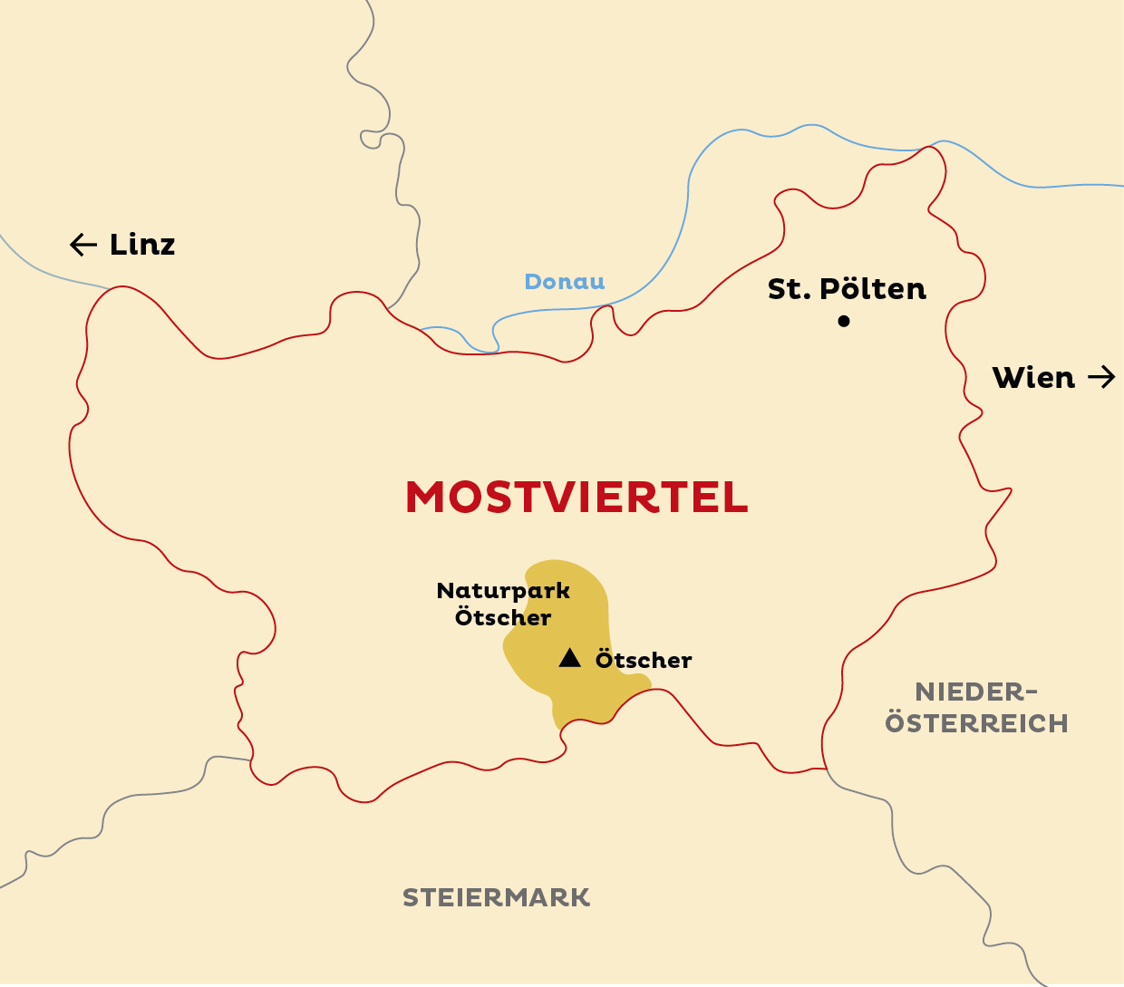 Landkarte_Mostviertel