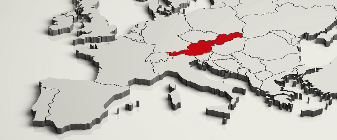 Landkarte von Europa